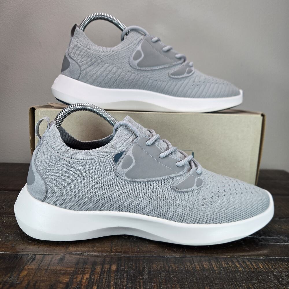 Vessi Everyday Move Lace Up Womens Size 8 Waterproof Shoes Sneakers Mist Grey